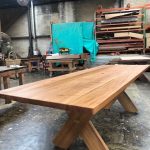 Rectangular Kirra 2700mm Teak Outdoor Timber Table available to order now!