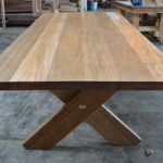 Rectangular Kirra XL 2700mm Teak Outdoor Timber Table available to order now!