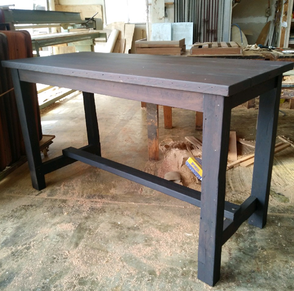 Recycled Timber Bar Table AP available to order now
