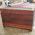 Timber Planter Box Kwila available to order now!